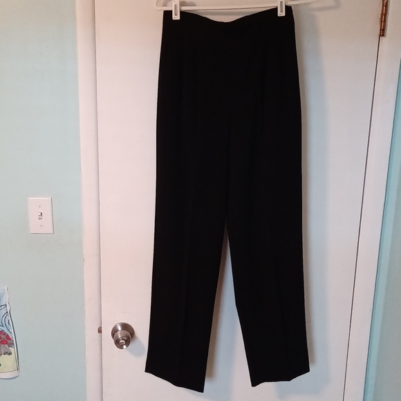 JM Collection Pants - JM Collection Black Pleated Slacks Size 6